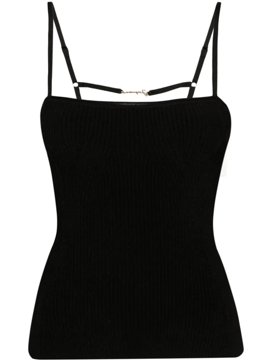 Le Haut Ribbed-Knit Top
