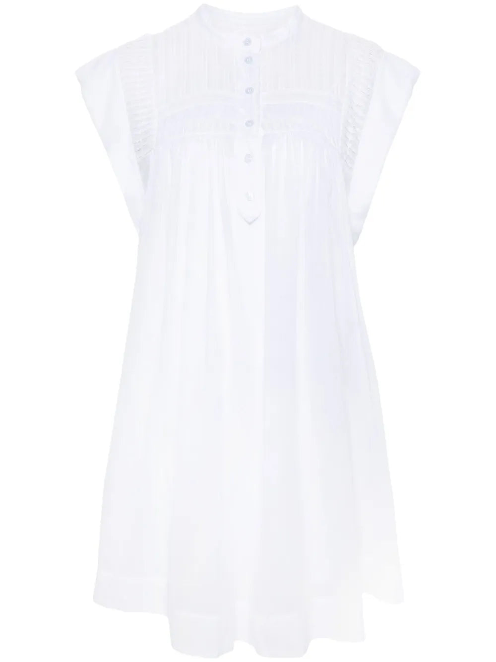 Leazali Pintuck Midi Dress