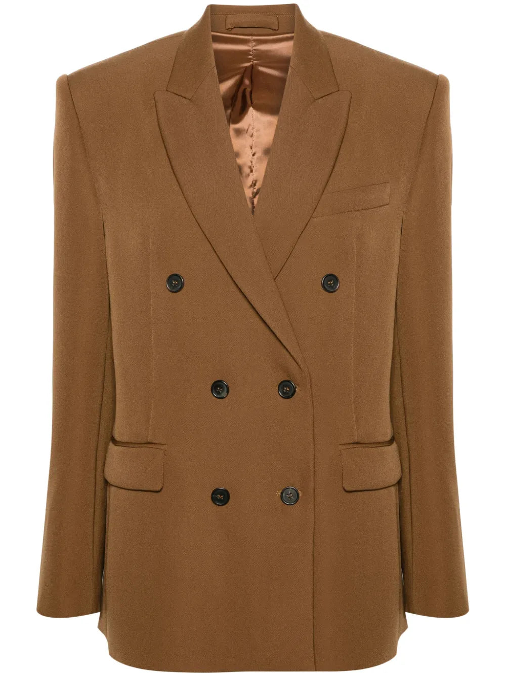 Double-Breasted Virgin Wool Blazer
