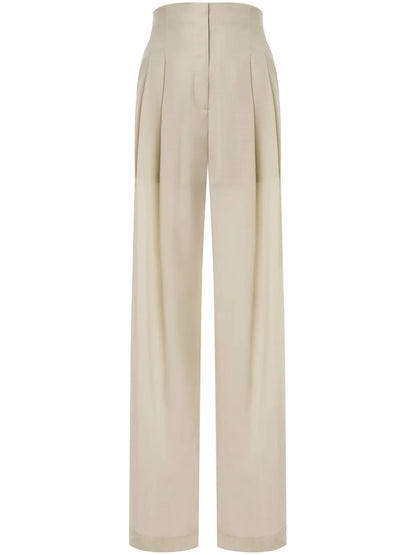 Pleat-Detailing Trousers