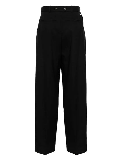 Belted Wide-Leg Trousers