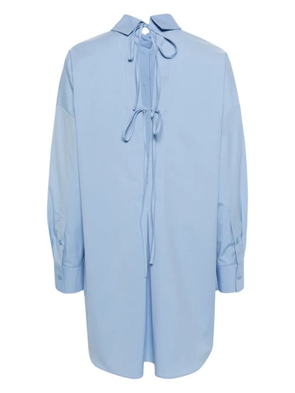 Lara Drop-Shoulder Cotton Shirt