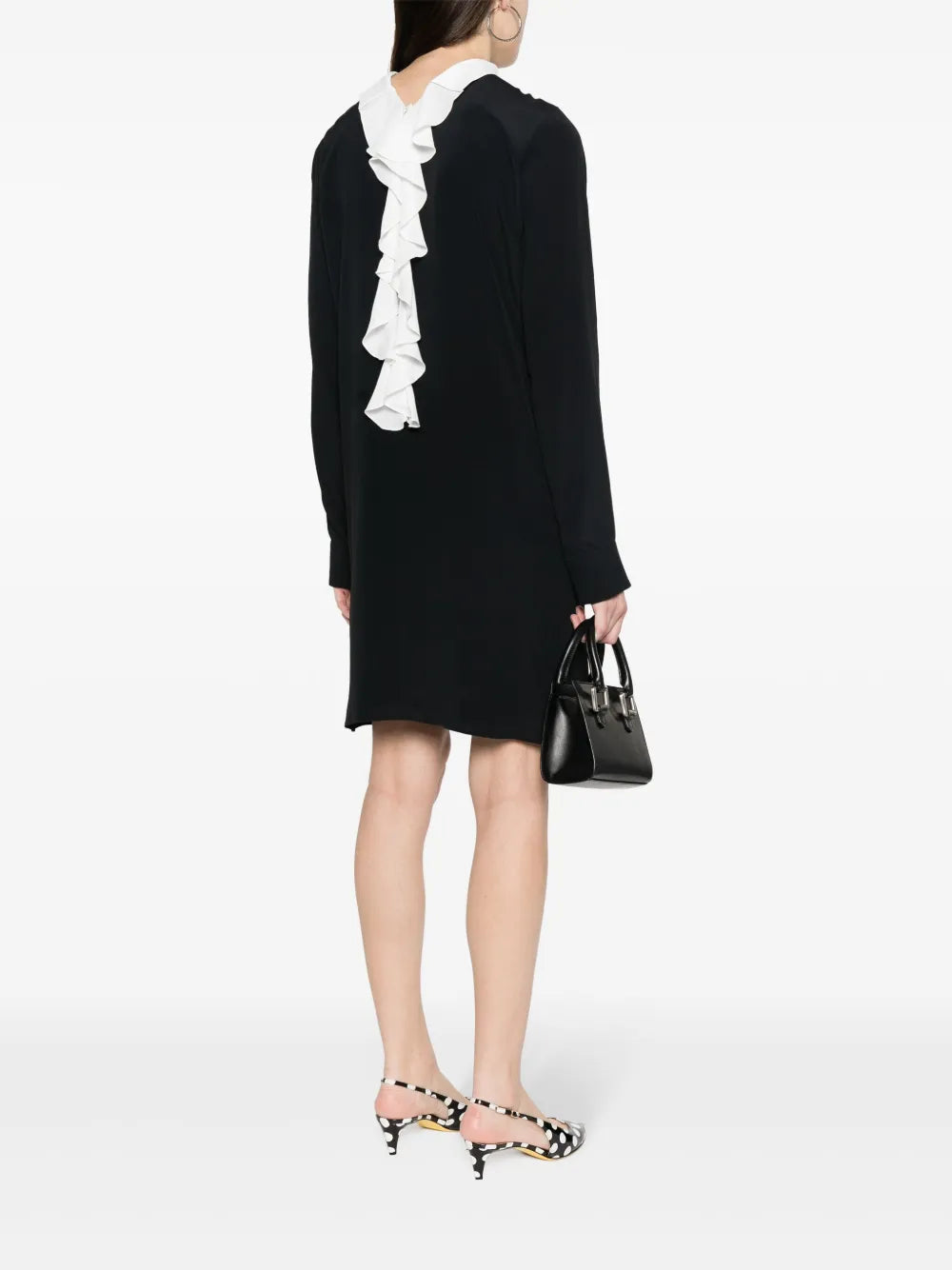 Ruffle-Back Dress