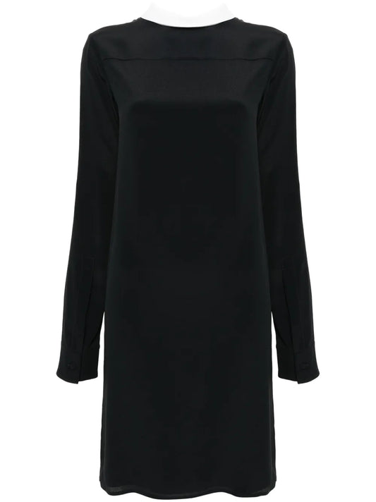 Ruffle-Back Dress
