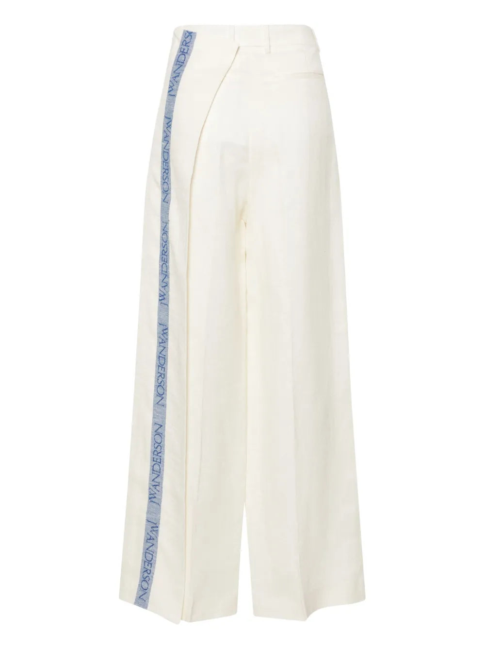 Logo-Stripe Palazzo Pants