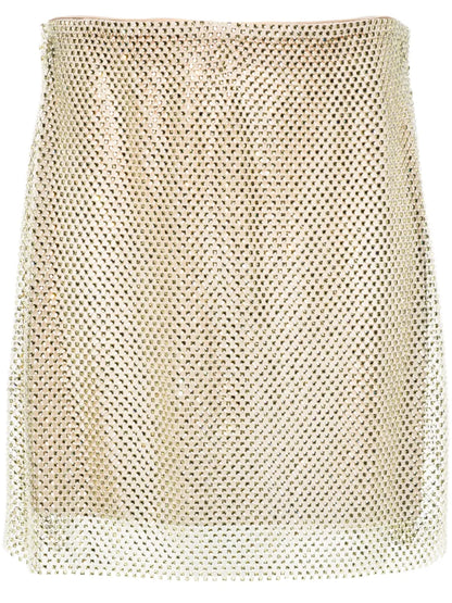 Crystal-Embellished Skirt