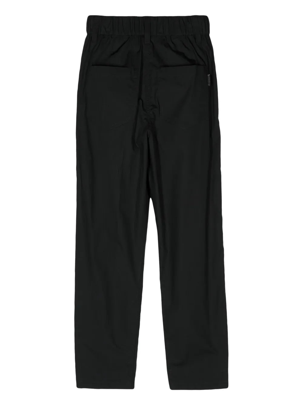 Elasticated-Waist Cropped Trousers