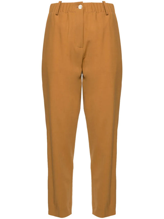 High-Waisted Tailored Trousers