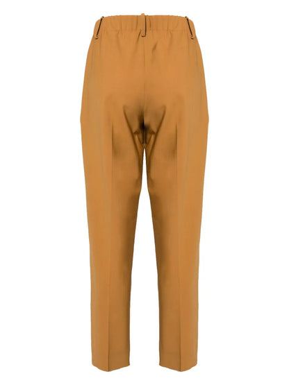 High-Waisted Tailored Trousers