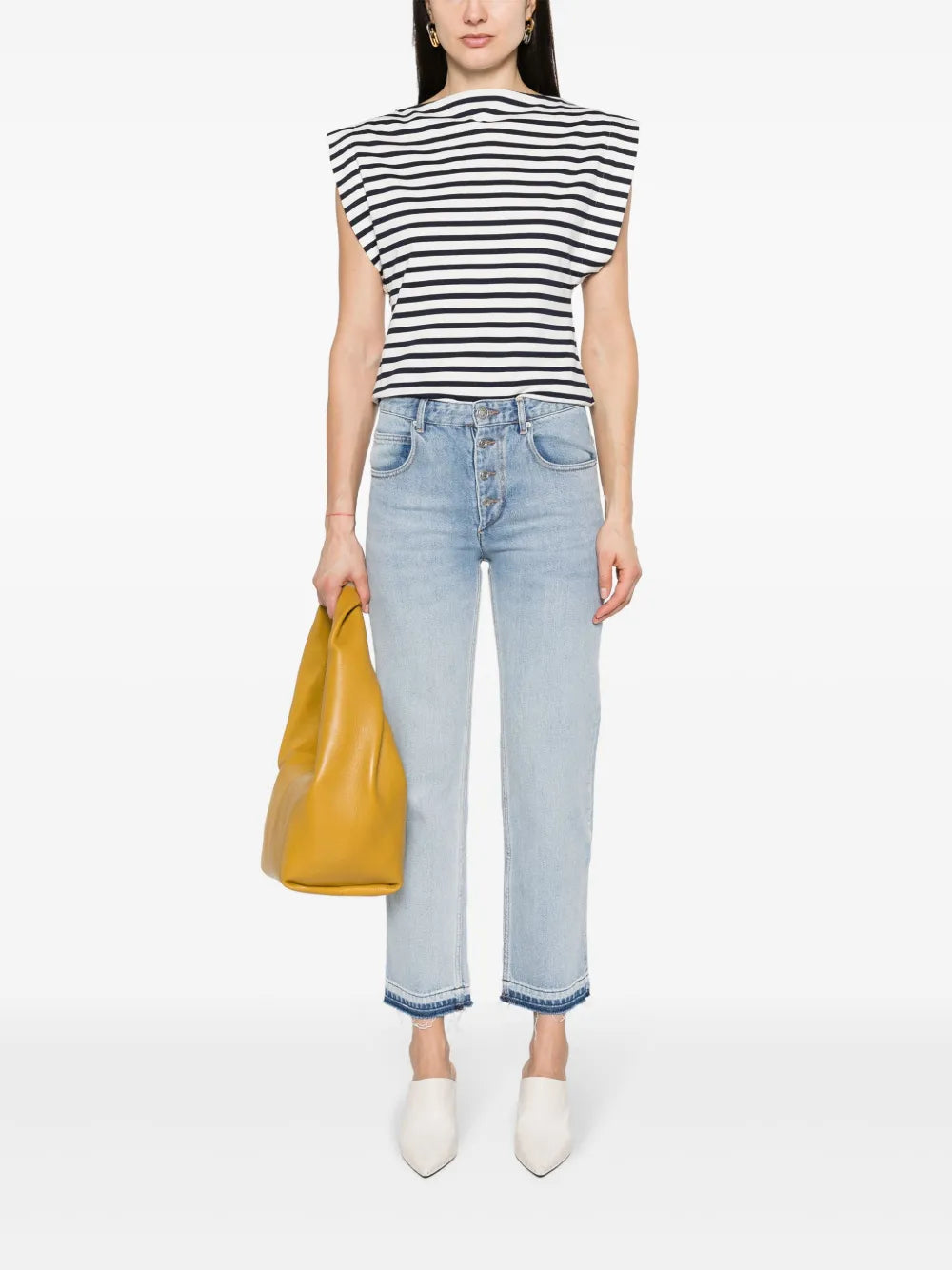 Jemina Slim-Fit Cropped Jeans