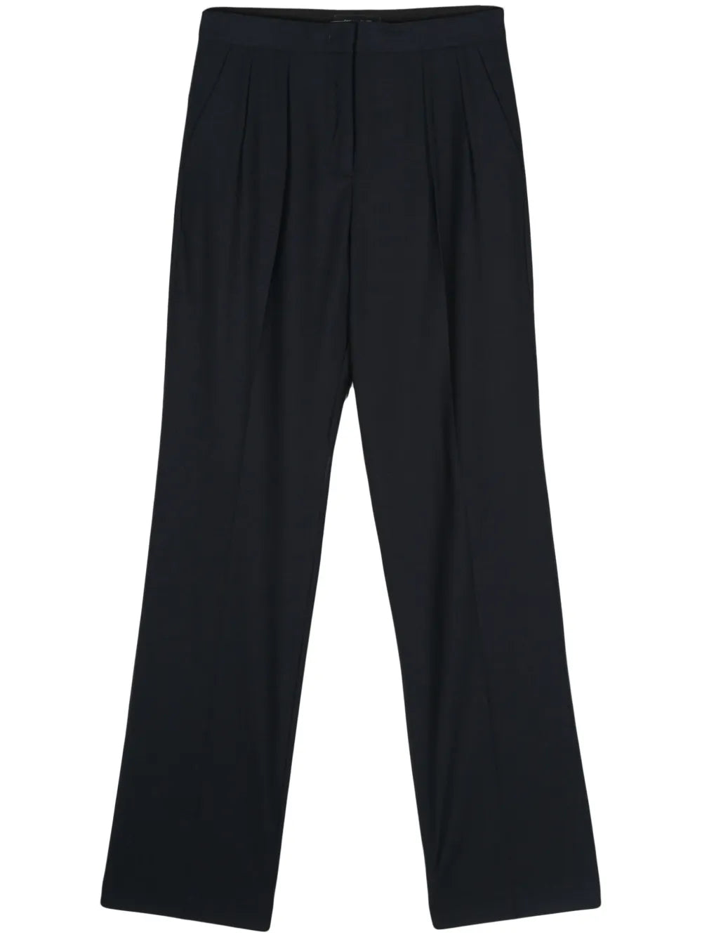 Straight-Leg Tailored Trousers