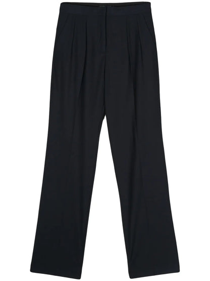 Straight-Leg Tailored Trousers