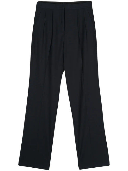 Straight-Leg Tailored Trousers