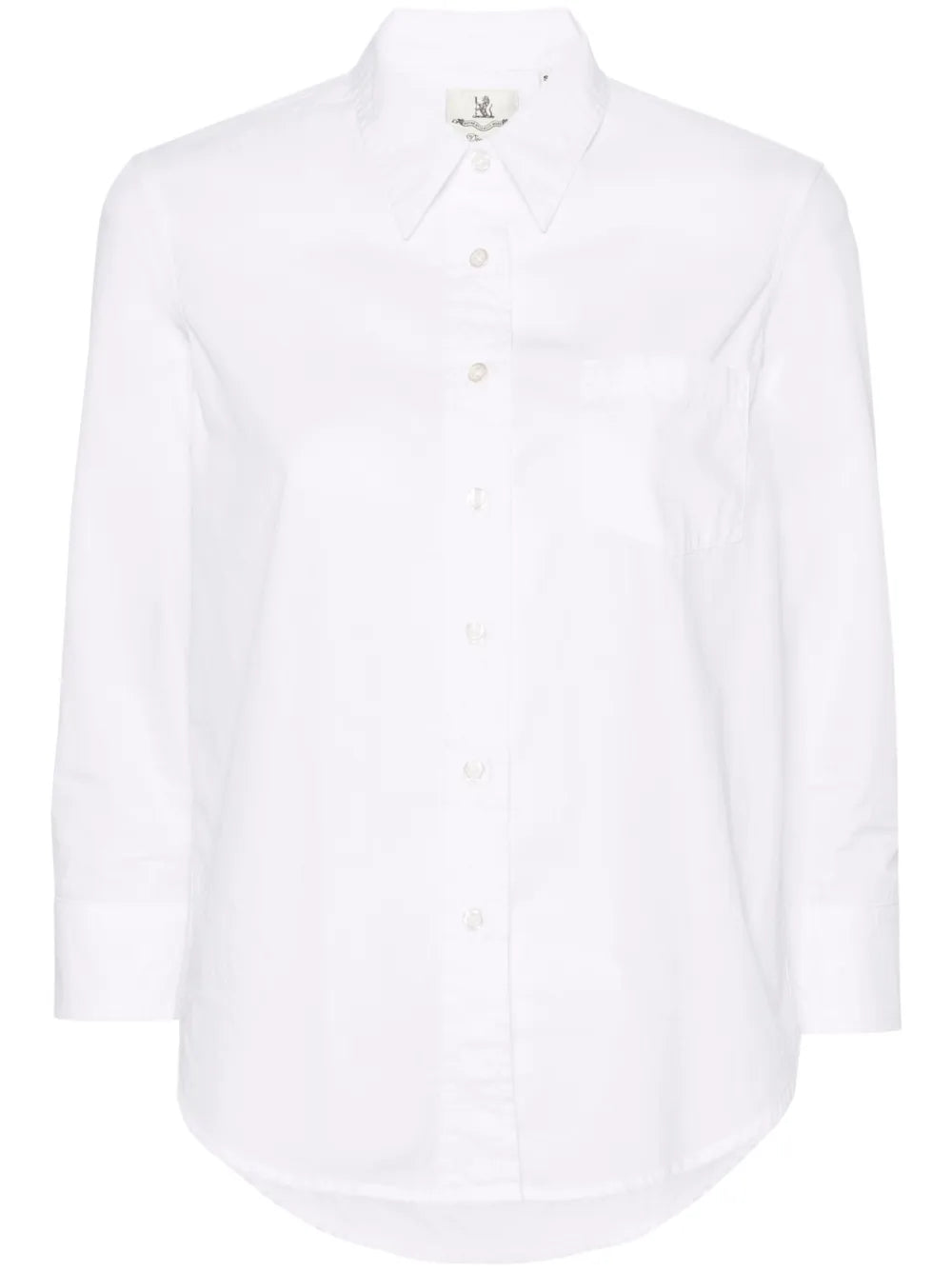 Adrienne Shrunken Cotton Shirt
