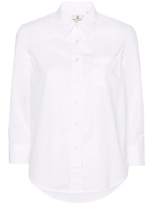 Adrienne Shrunken Cotton Shirt