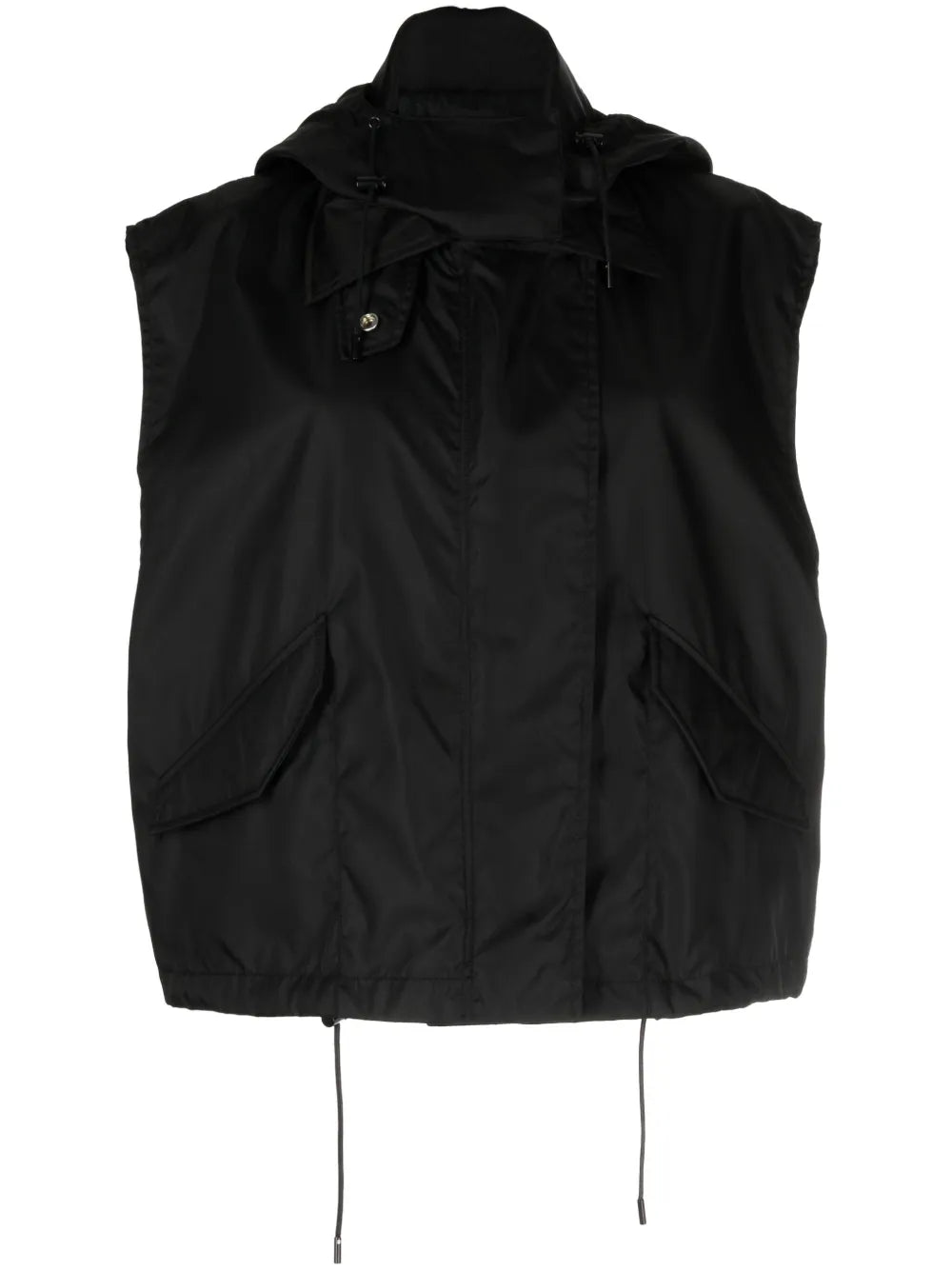 Hooded Vest Jacket