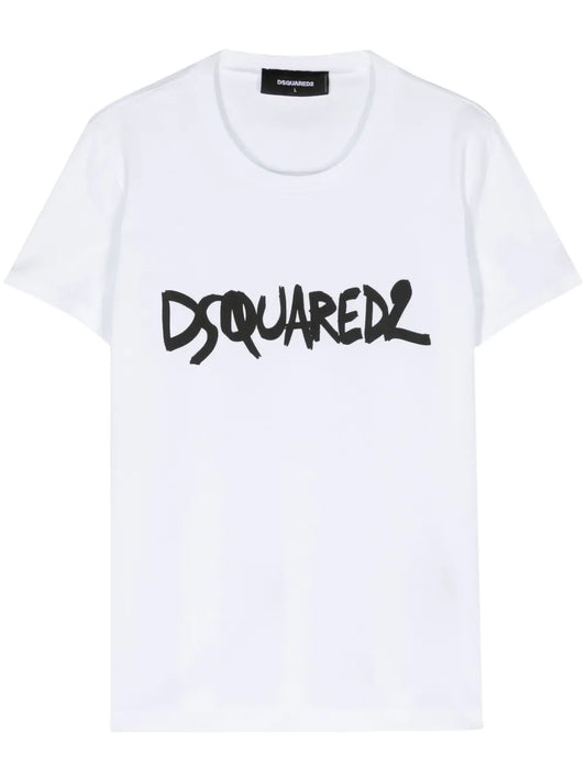 Logo-Print Cotton T-Shirt
