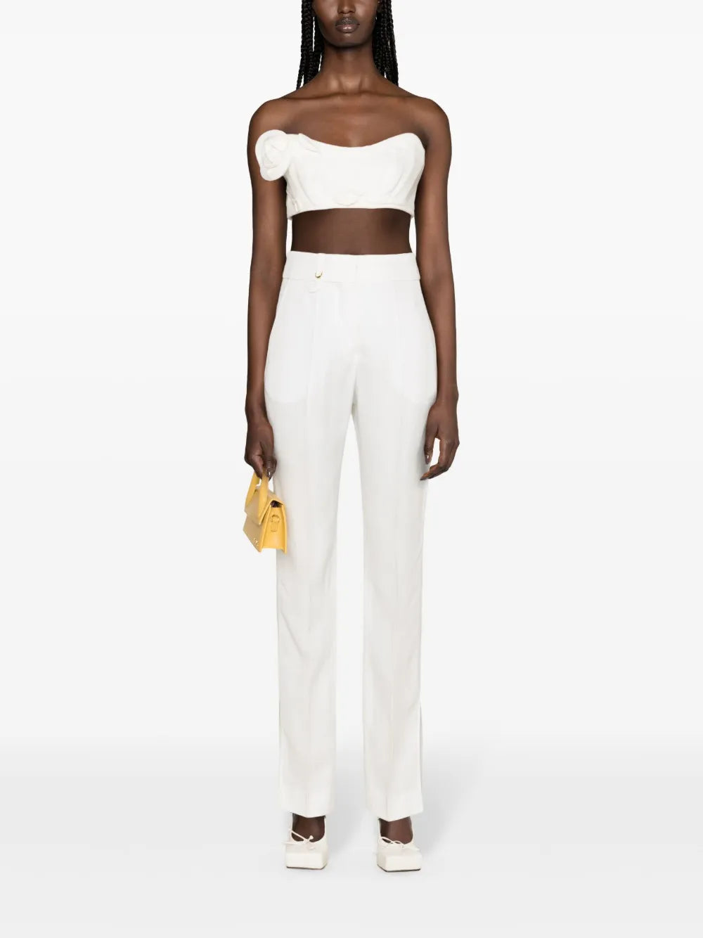 Le Pantalon Tibau Straight-Leg Trousers