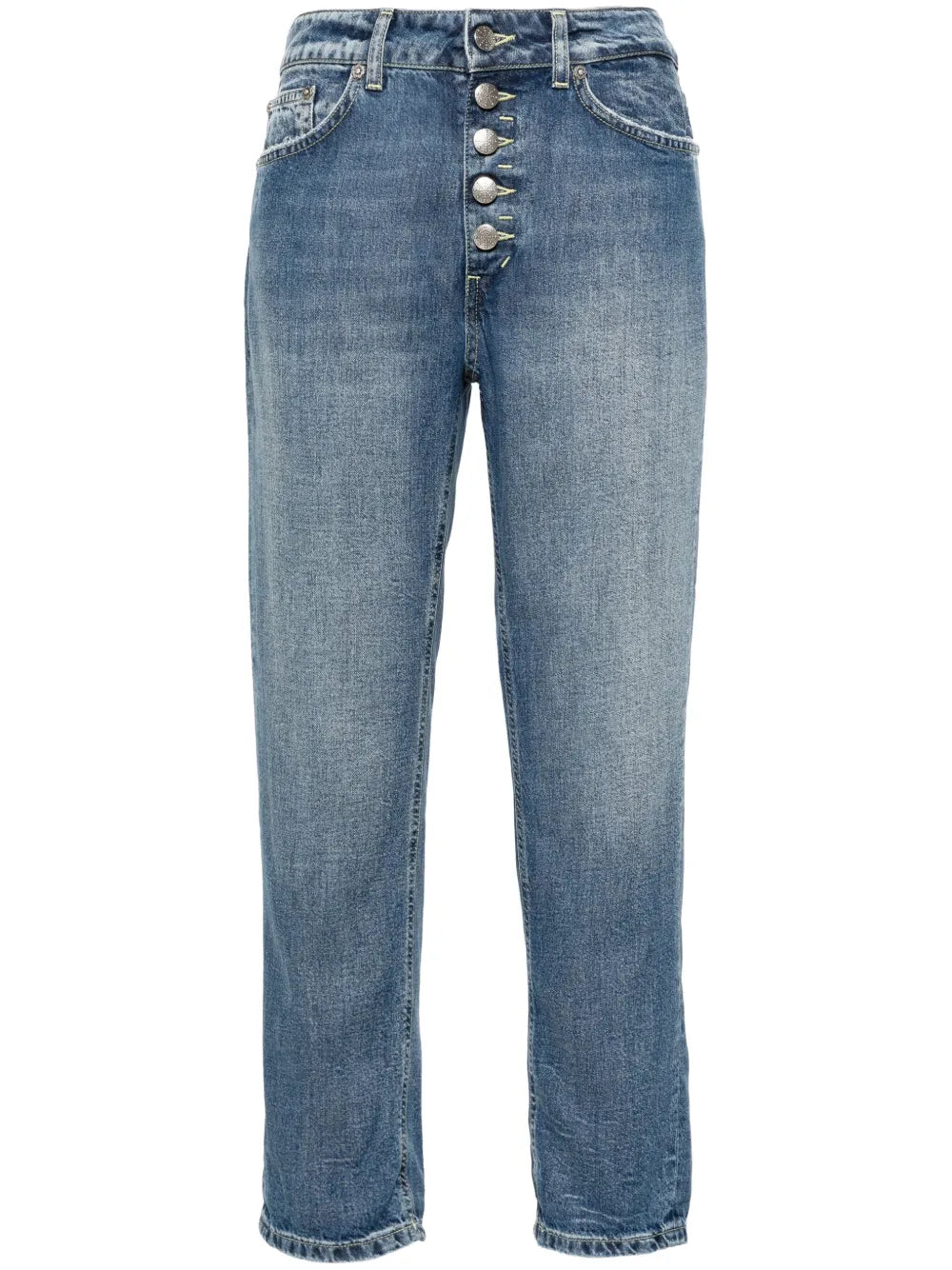 Koons Mid-Rise Cropped Jeans