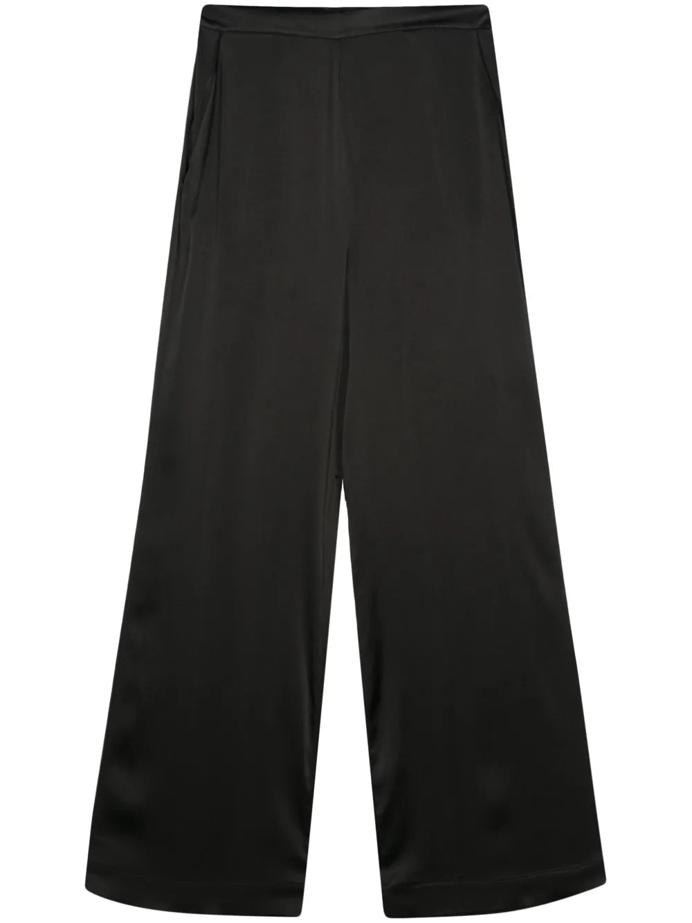 High-Waisted Palazzo Trousers