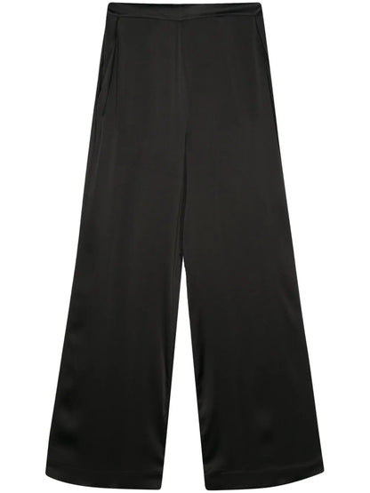 High-Waisted Palazzo Trousers