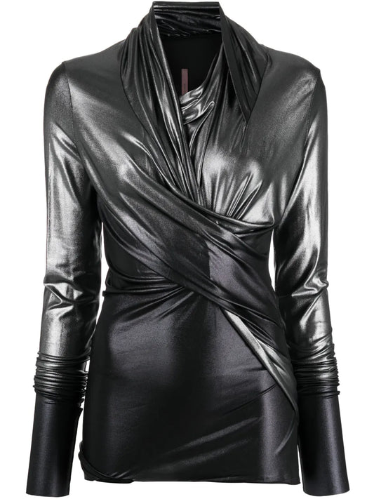 Easy Asymmetric Draped Top
