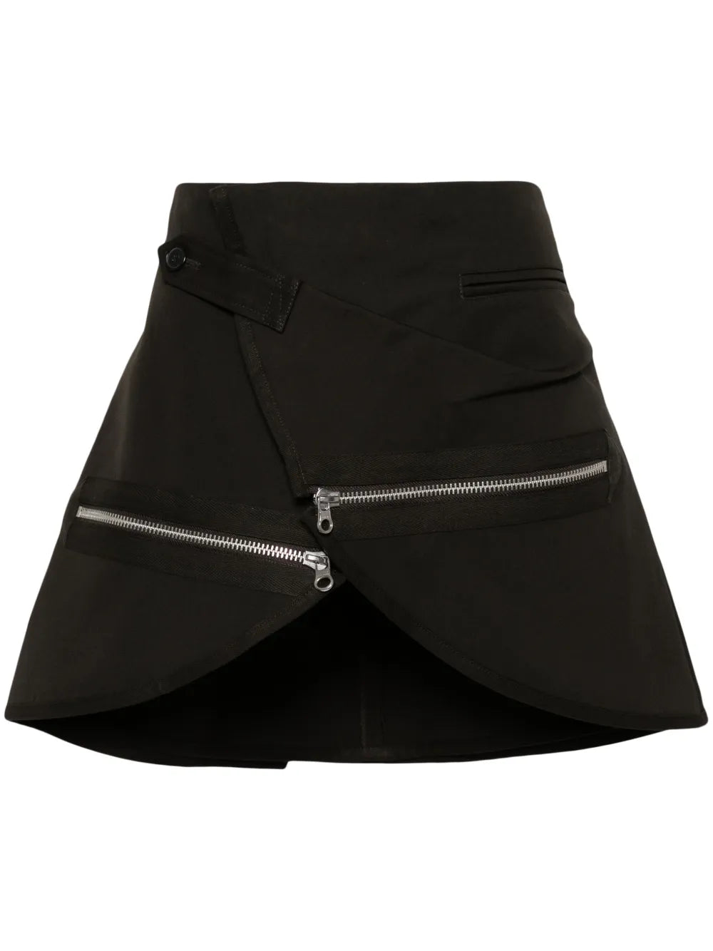 Modular Cotton Miniskirt