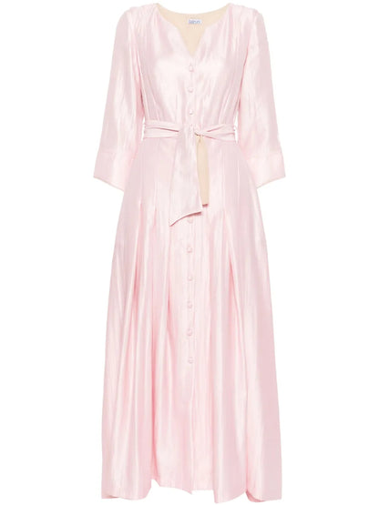 Cosmos Belted Maxi Dress