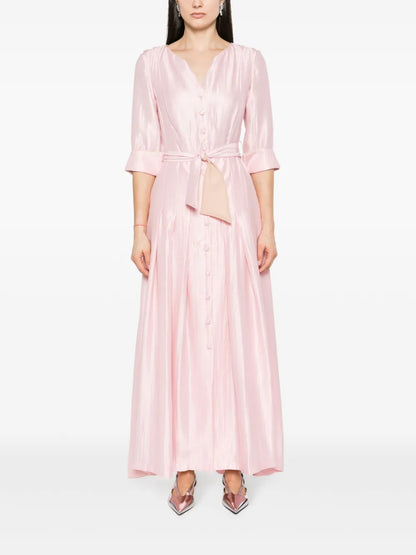 Cosmos Belted Maxi Dress
