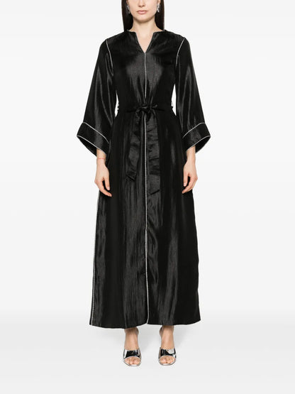 Hosta Belted Maxi Dress