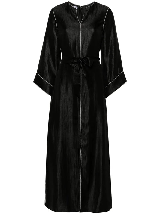 Hosta Belted Maxi Dress