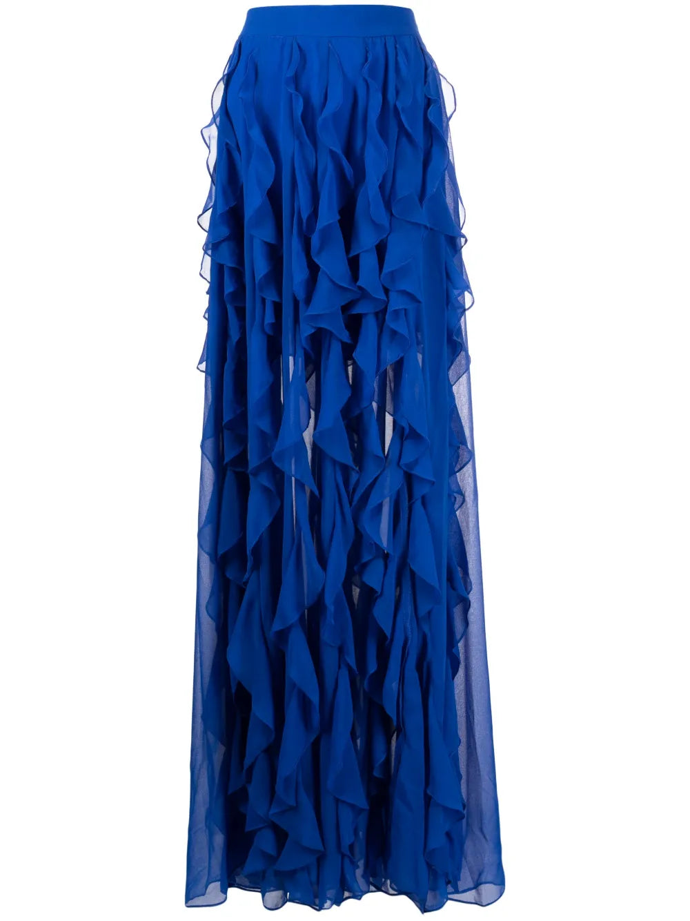 Ruffled Maxi Skirt