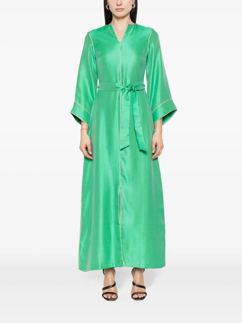Hosta Belted Maxi Dress