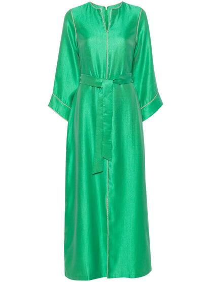 Hosta Belted Maxi Dress