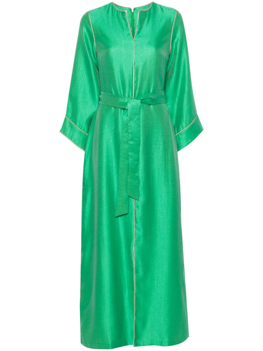 Hosta Belted Maxi Dress