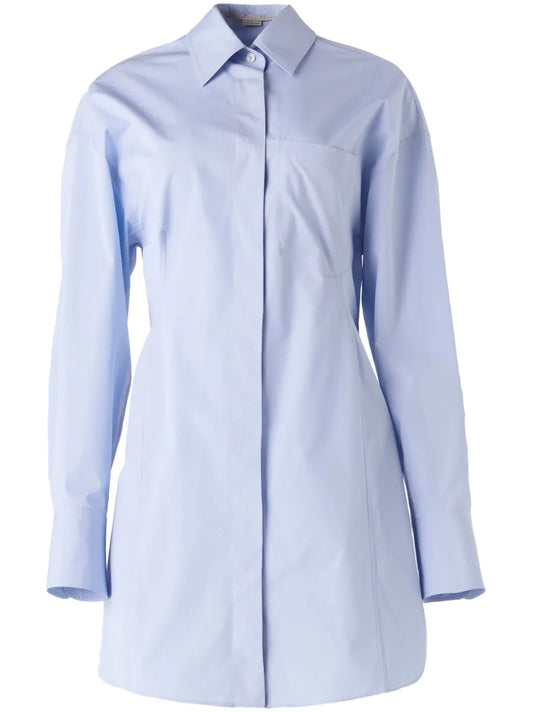 Cotton-Poplin Shirt Dress