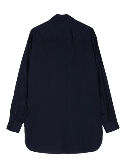 Cut-Out Twill Shirt