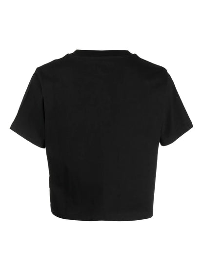 Reserved Beaded Cropped T-Shirt