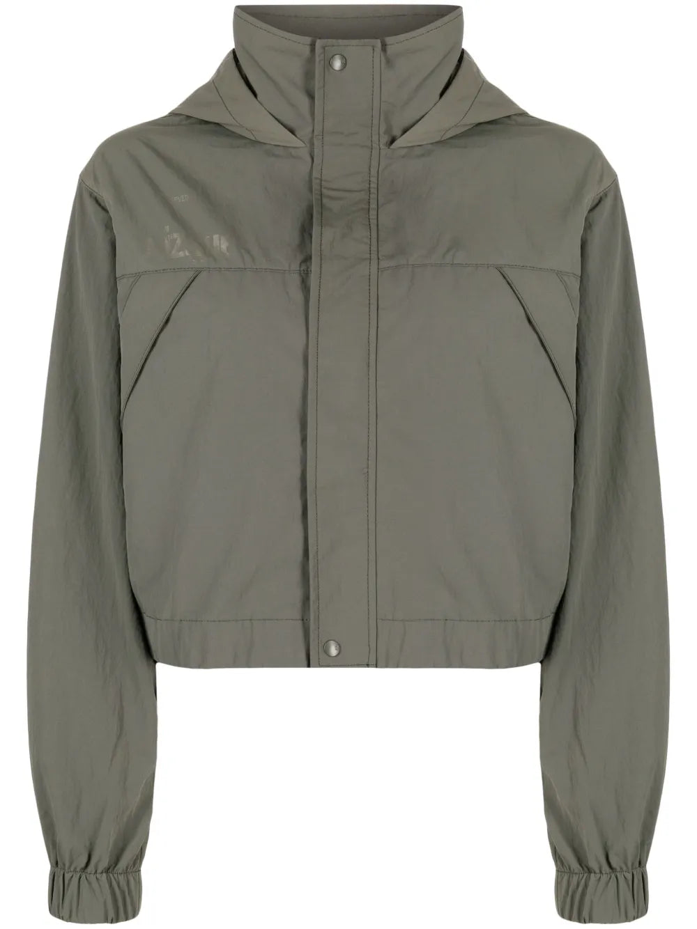 Logo-Print Hooded Jacket