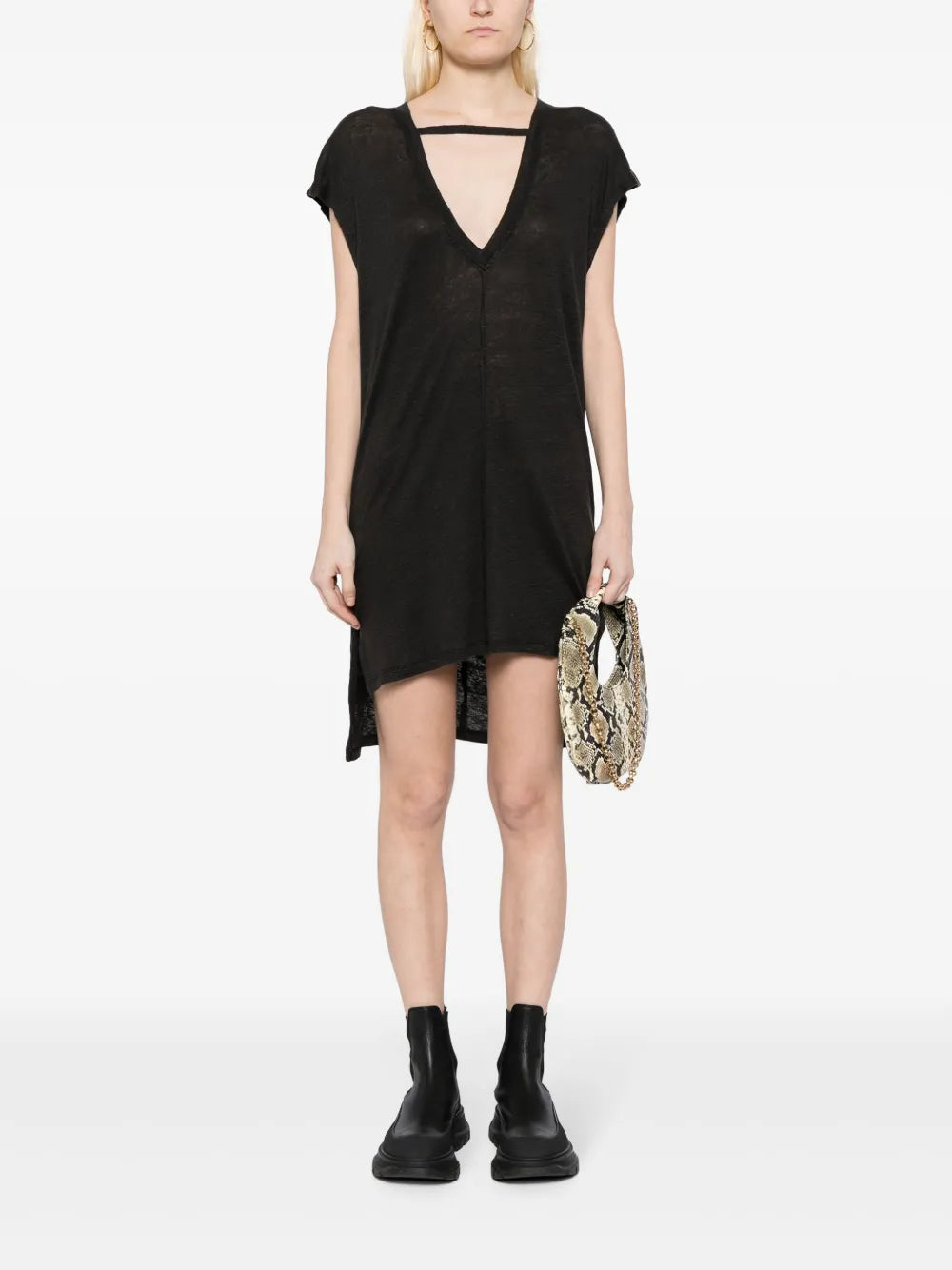 Hadjia Linen T-Shirt Dress