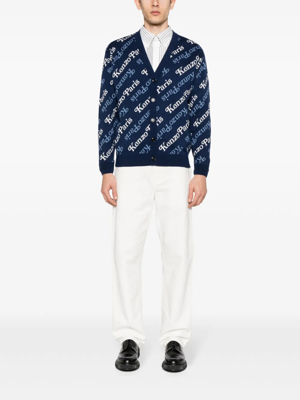 Jacquard Cardigan