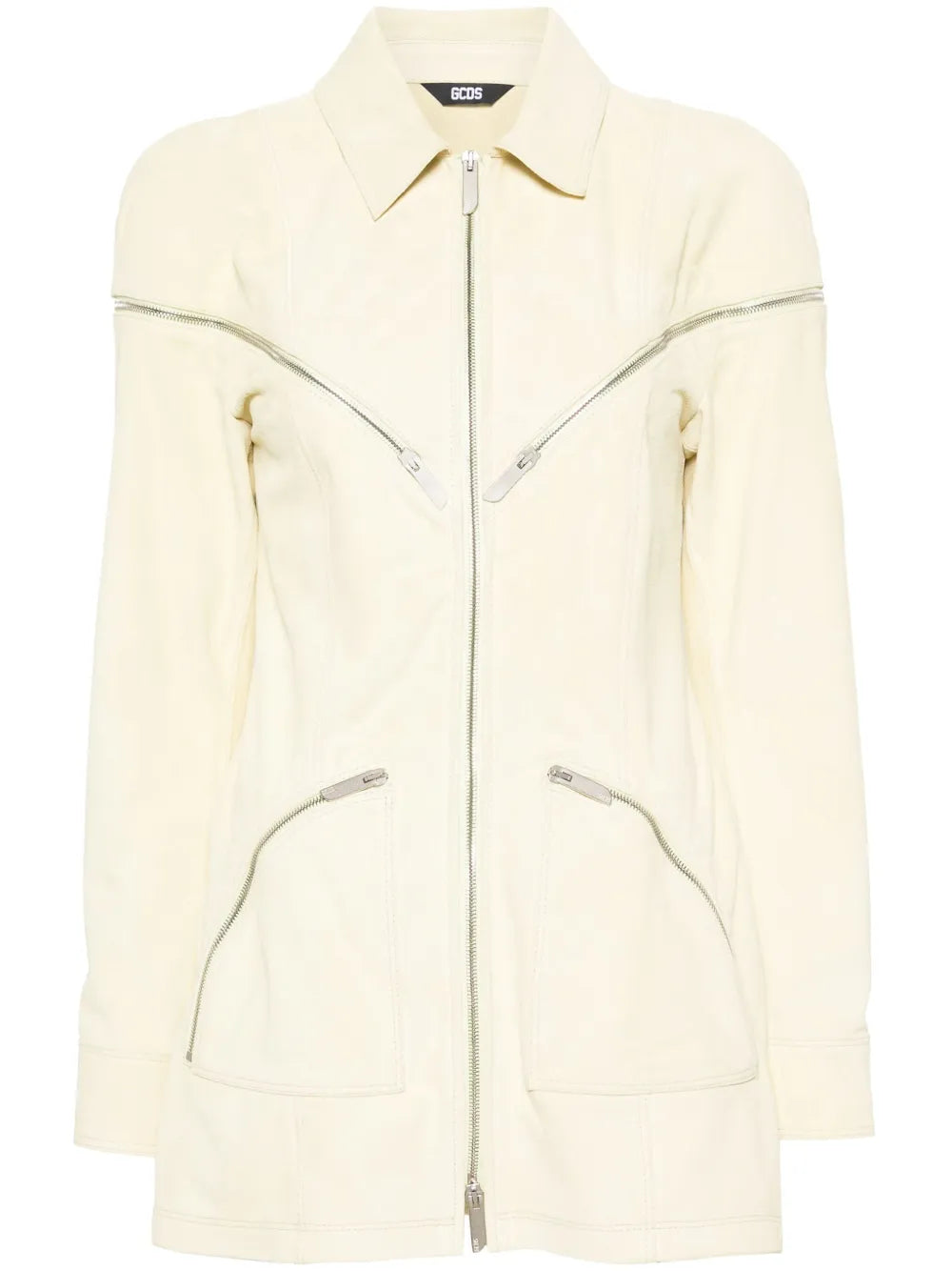 All-Around-Zip Suede Jacket
