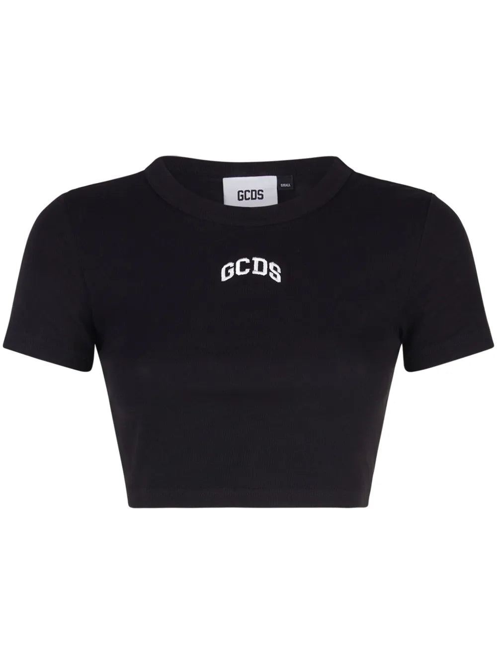 Logo-Embroidered Cropped T-Shirt
