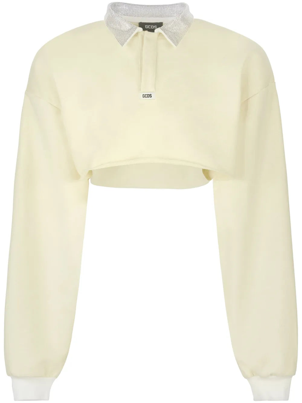 Bling Cropped Polo Top