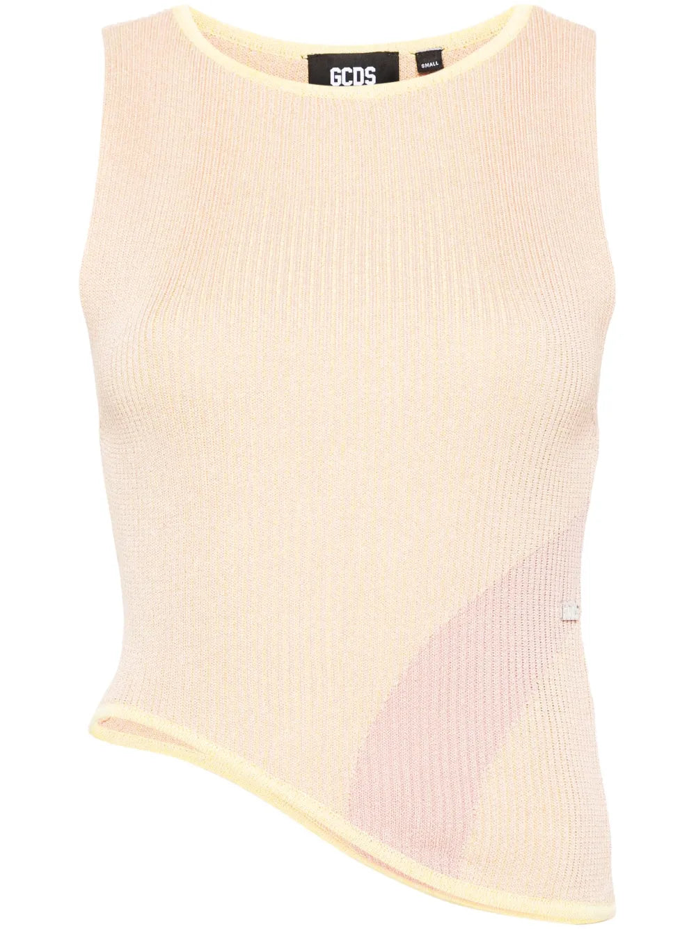 Comma Asymmetric Ribbed Top