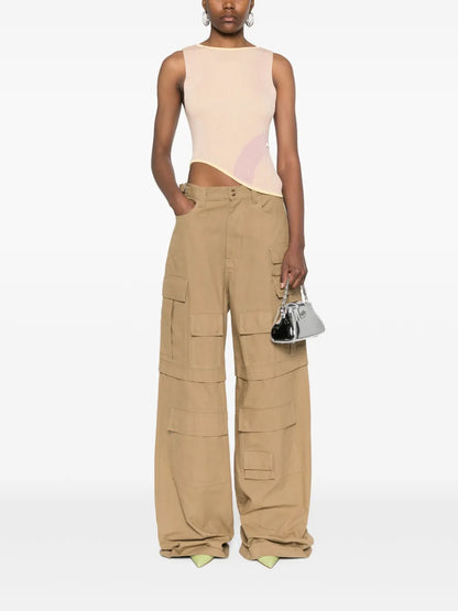 Comma Asymmetric Ribbed Top
