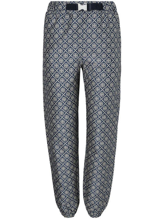T Monogram Tech Jacquard Trousers