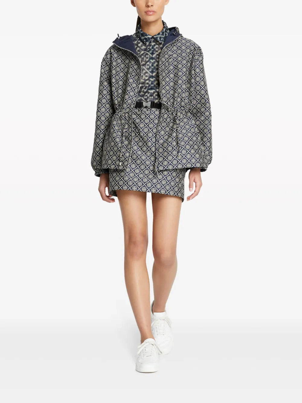 T Monogram-Jacquard Reversible Jacket