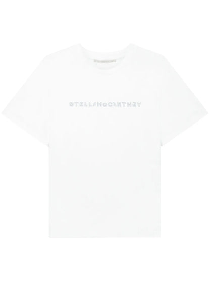 Crystal-Embellished Logo T-Shirt