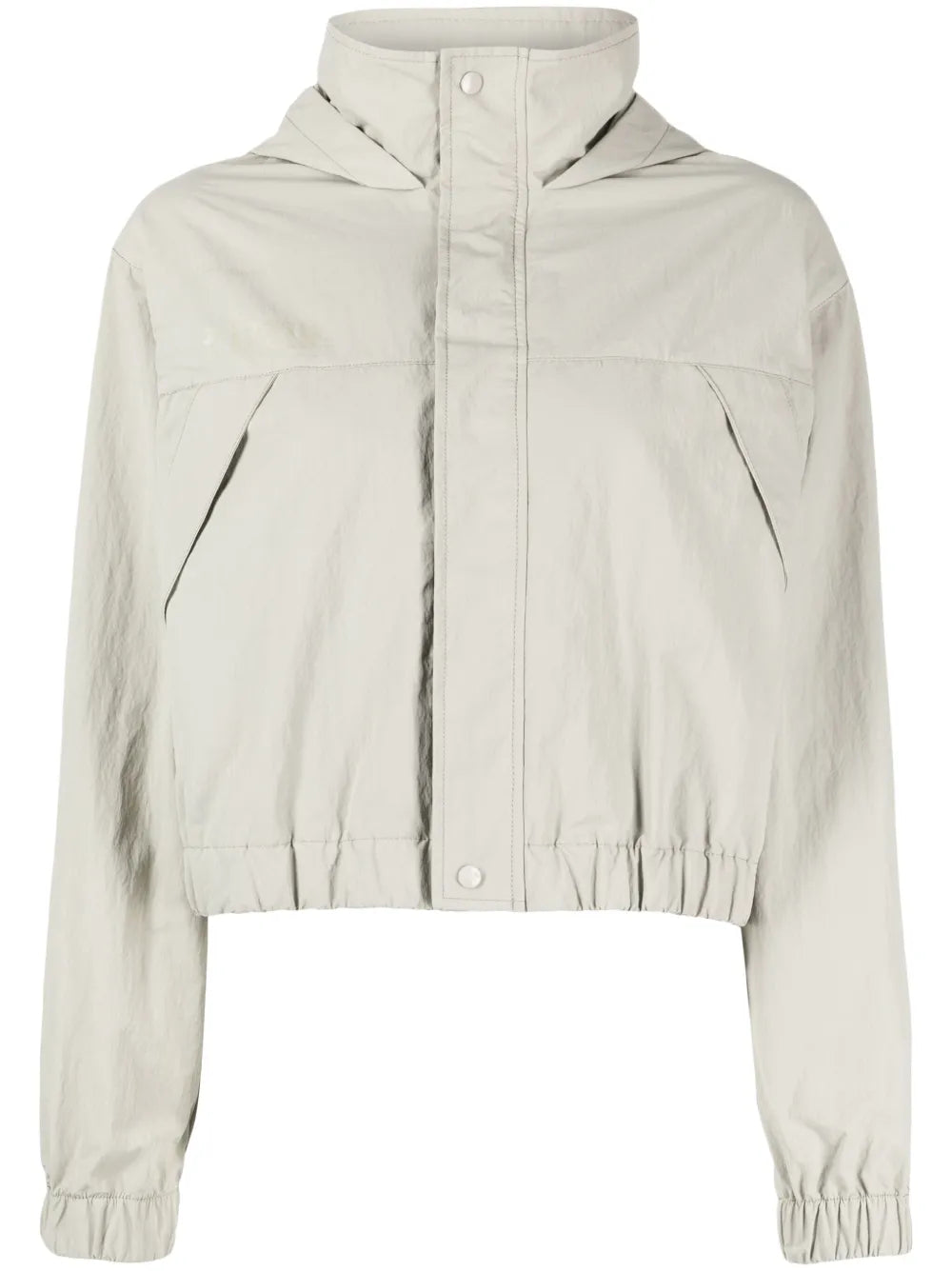 Logo-Print Hooded Jacket